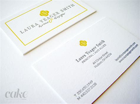2 Color Front And Back Business Cards Printed For Lys Home And Design