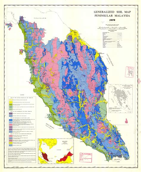 Soil is a mixture of organic matter, minerals, gases, liquids, and organisms that together support life. Generalized Soil Map. Peninsular Malaysia. - ESDAC ...