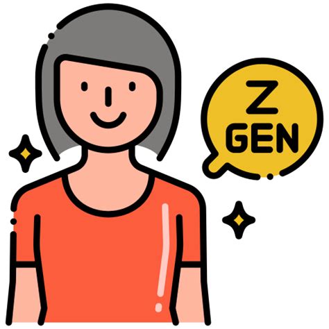 Generation Z Flaticons Lineal Color Icon