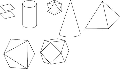 Free Vector Graphic Geometry Solid Shapes Solids Free Image On