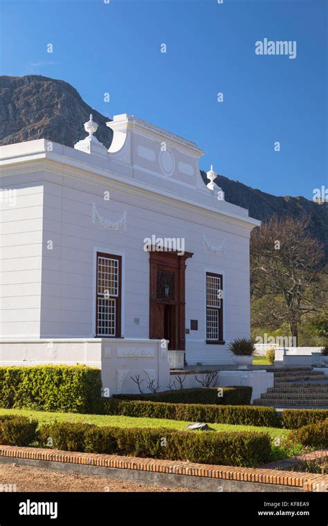 Huguenot Memorial Franschhoek Western Cape South Africa Stock Photo