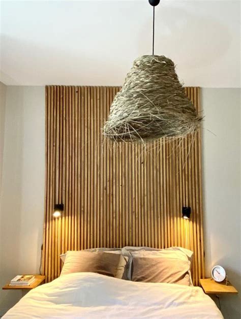 Tete de lit ikea bois. DIY°14 - Une tête de lit en tasseaux à faire soi-même ...