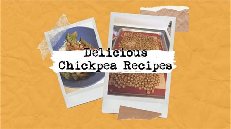 Two Delicious Chickpea Dinners Vegan Recipes Youtube