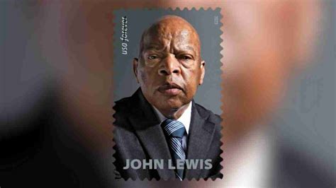 Stamp Of Civil Rights Icon John Lewis Unveiled In Ceremony At The Us