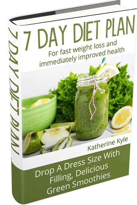 Creating A Healthier You Green Smoothie 7 Day Detox Diet Plan