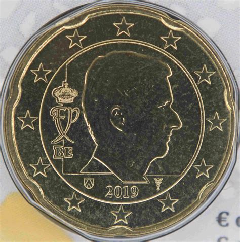 Belgien 20 Cent Münze 2019 Euro Muenzentv Der Online Euromünzen