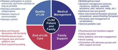 A Palliative Care Framework For Cln2 Disease Management Facilitates