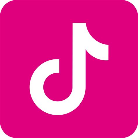 Tiktok Pink Logo Download Png Icon Ape Tiktok Logo Facebook Logo Png