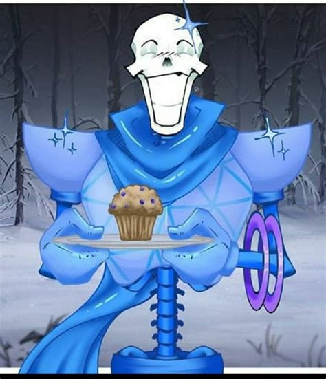 Frosttale Fanart Papyrus Gives You A Muffin By Frosttaleofficial On