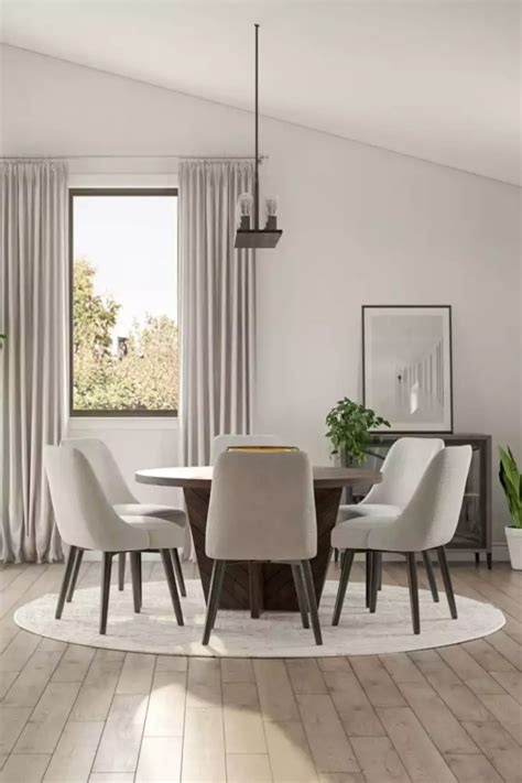 Contemporary Minimal Dining Room Design By Havenly Designer Lisa