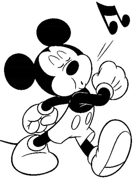 The walt disney company celebrates his birth as november 18, 1928. Mickey Is Whistling Happily In Mickey Mouse Clubhouse ...