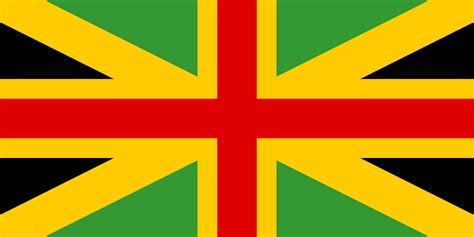 Printable Jamaican Flag
