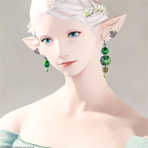 Eorzea Database Platinum Earrings Of Healing Final Fantasy Xiv The