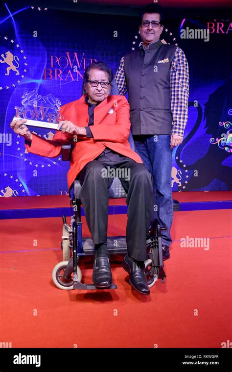 Legendary Actor Manoj Kumar With Son Kunal Goswami Attends Power Brands