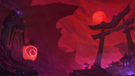Red Moon Anime Blood Moon Wallpapers Top Free Blood Moon Backgrounds