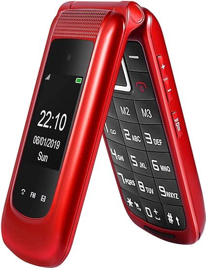2g Sim Free Senior Mobile Phone Unlockeddual Sim Flip Mobile Phoneeasy To Use Sos Big Button