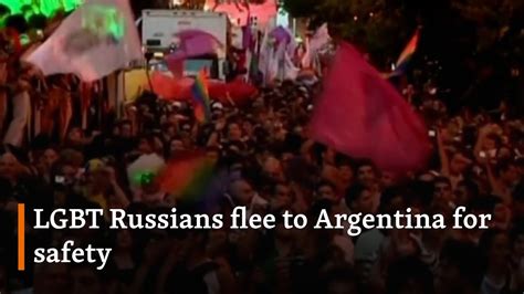 Russian Lgbt Refugees Are Fleeing To Argentina For Safety As Situation Worsens Back Home Youtube