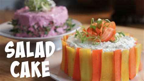 Vegideco Salad Cake Recipe You Made What Youtube