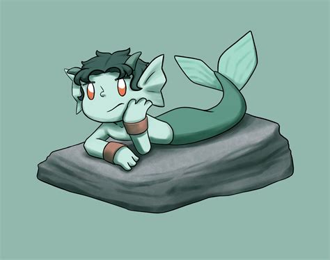 Bored Merman By Forevermuffin On Newgrounds