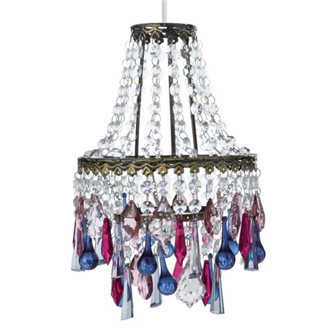Multicolour chandelier | Blue chandelier, Chandelier ...