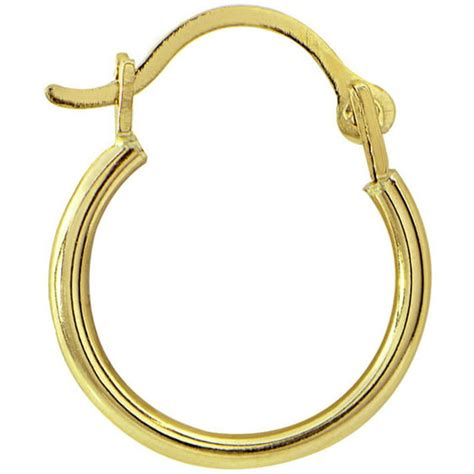 Online 14kt Yellow Gold 12mm Hoop Earrings