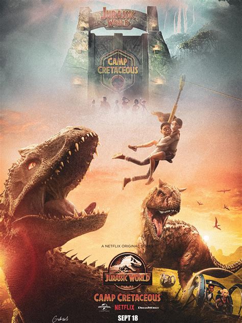 Fan Made Poster For Camp Cretaceous The Show Was Really Great Even