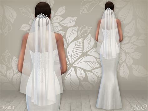 Beo Creations — Wedding Dress 02 And Veil S4 Download