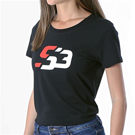 S3 Freestyle Tee Shirt Femme Logo Noir
