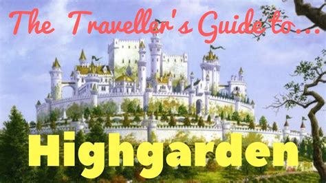 Highgarden Castle Game Of Thrones Fasci Garden