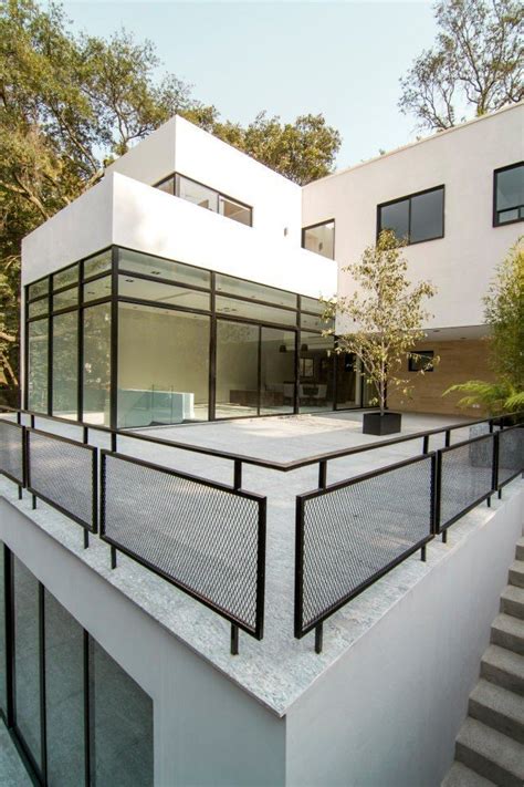 Modern balcony railing design juliet railings great latest garden. Canterburry | Sobrado + Ugalde Arquitectos | Archinect ...