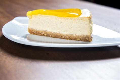 Follow the recipe from the step of poking holes on the top with a skewer or the handle of a wooden spoon after baking. No-Bake Cheesecake Made With Lemon Juice & Condensed Milk ...