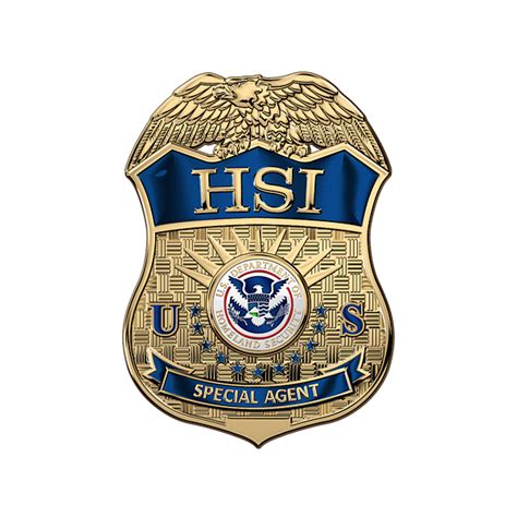 Special Agent Homeland Security Badge Champion Tv Show