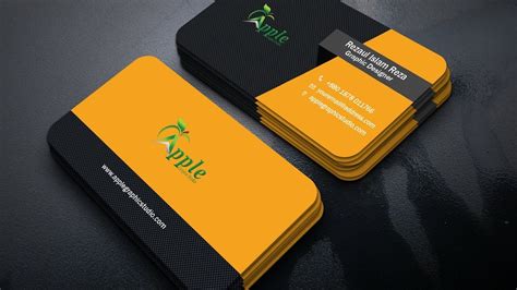 How To Design A Professional Business Card In Photoshop Luxury