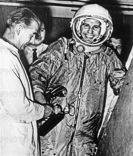 soviet cosmonaut pavel popovich during tests and training prior to his