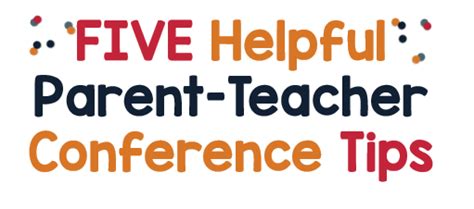 Five Helpful Parent Teacher Conference Tips Thrifty In Third Grade