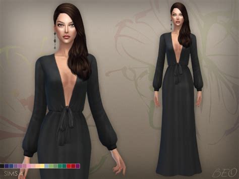 Beo Creations Dress 030 Converted From Ts3 To Ts4 • Sims 4 Downloads