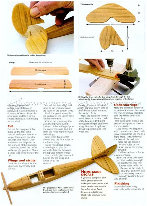 Check out these tips about wooden toy plans woodworking is both a valuable trade and an artistic skill. Model Biplane Plans | Wooden toys plans, Wooden toys ...