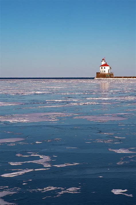 Soft Reflection At Lighthouse Photograph By Joe Kopp Fine Art America