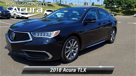 Certified 2018 Acura Tlx Techv6 Montgomeryville Pa Pa7301 Youtube