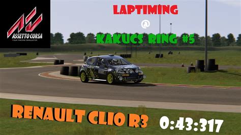 Assetto Corsa Renault Clio R3 Kakucs Ring Laptiming Challenge