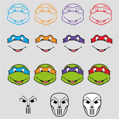 The free cut files include svg, dxf, eps and png files. Ninja Turtles.Svg.Dfx.Eps.Pdf.Png | Ninja, Ninja turtles, Pdf