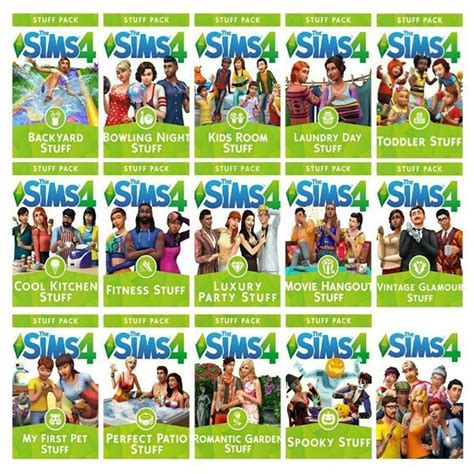 The Sims All Expansion Packs Dlc Cottage Living Pc Mac Origin