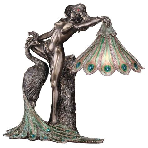 Peacock Goddess Lamp Goddess Sculpture Sculpture Design Toscano