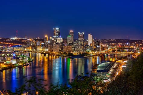 Pittsburgh At Night Matthew Paulson Photography