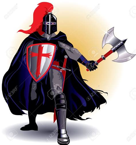 Medieval Black Knight Clipart Clipground