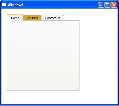 Tab Control Using Wpf Window Based Syntax Of Tabcontrol Xaml Code For Hot Sex Picture