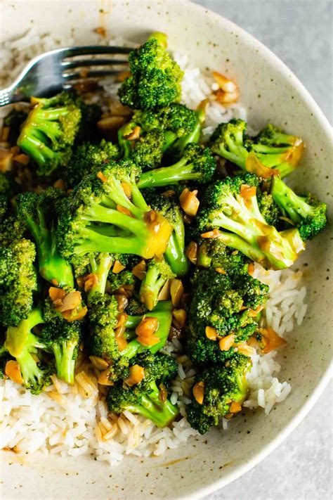 Chinese Takeout Style Broccoli With Garlic Sauce Recipe So Easy To