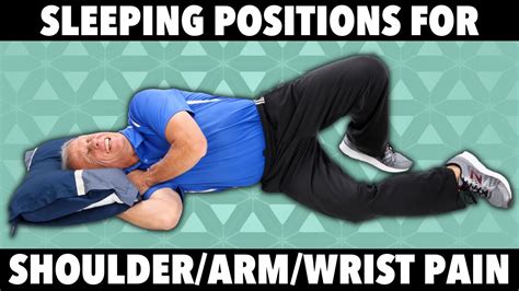 Best Sleeping Position For Shoulder Arm Wrist Pain And Carpal Tunnel