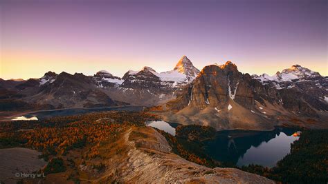 Mt Assiniboine Sunrise 4 Photo Henry Liu Photos At