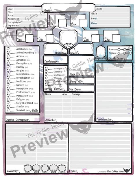 Dnd E Fillable Character Sheet Pdf Fillable Form Porn Sex Picture
